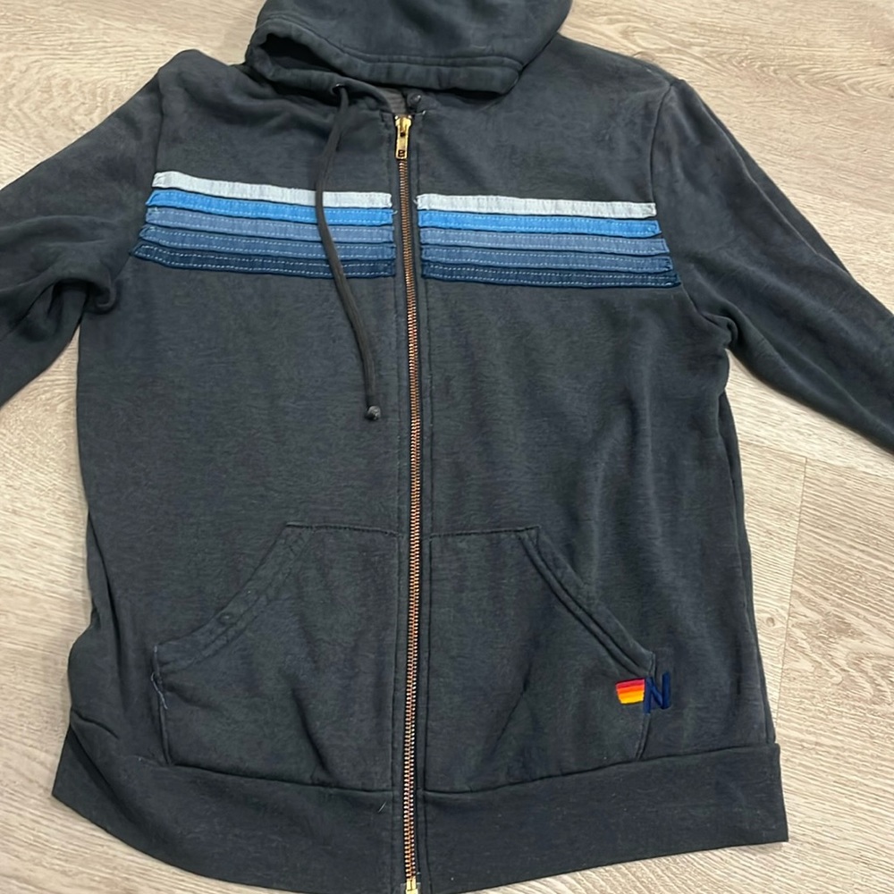 like new aviator nation zip up hoodie